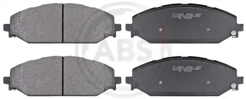 Тормозные колодки дисковые передняя ось A.B.S. 35303