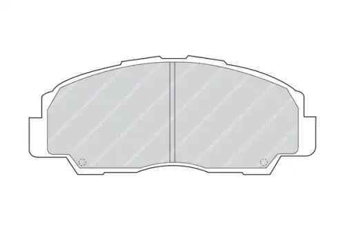 Тормозные колодки дисковые FERODO FDB938