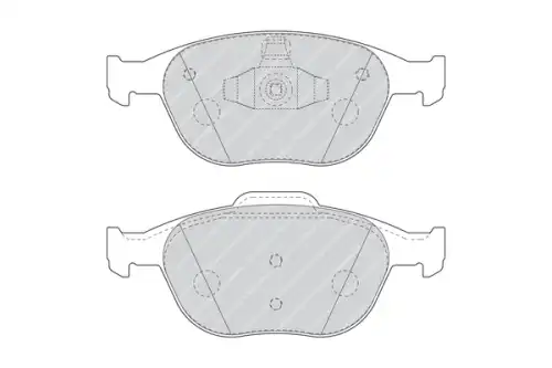 Тормозные колодки дисковые FERODO FDB1568