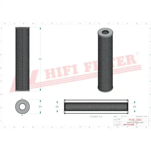 SH74400SP Фильтр гидравлический HIFI