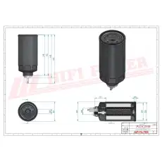 Топливный фильтр HIFI SN25193