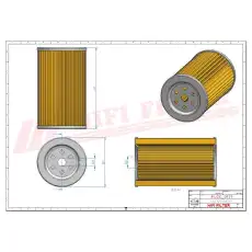 Топливный фильтр HIFI SN80505