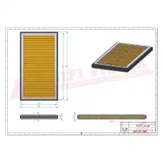 Салонный фильтр HIFI SC60115