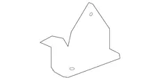 HINGE,HOOD(BODY SI) 25867587 BUICK