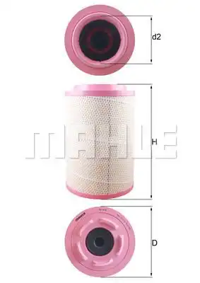 Фильтр воздушный KNECHT LX4131