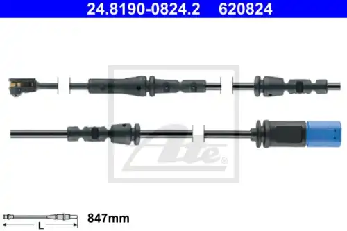 Датчик тормозных колодок ATE 24.8190-0824.2