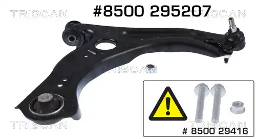 Рычаг подвески TRISCAN 8500 295207
