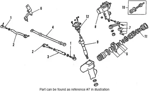 ARM KIT,PITMAN MB598489 MITSUBISHI