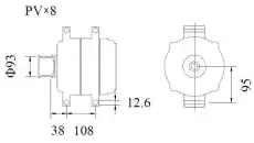 Генератор MAHLE MG 1026