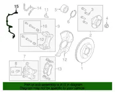 Датчик ABS FORD AE8Z-2C204-A