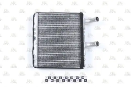 Радиатор печки ZEVS HTR114