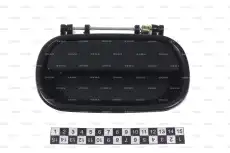 Ручка двери ZEVS AOIZ01236R