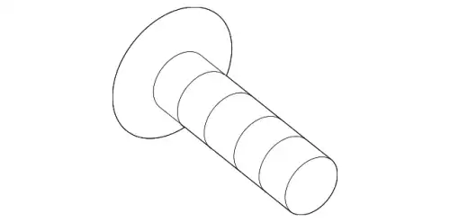 000000 002349 64 Side Retainer Bolt !Front \12>23 MB C 300 2.0L L4