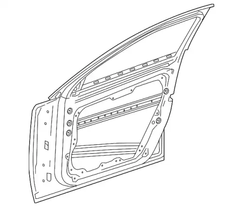Door Shell !Left \15>20 MB GLA 250 2.0L L4 156 720 01 05 64