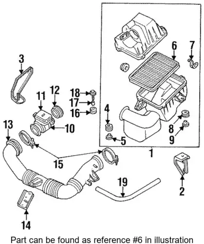 Фильтр воздушный FORD F4BZ-9601-A