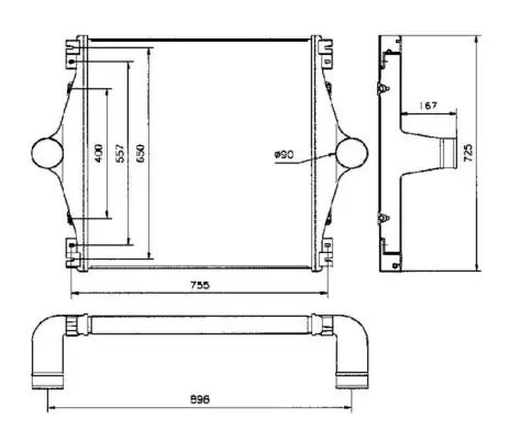Интеркулер NRF 309058