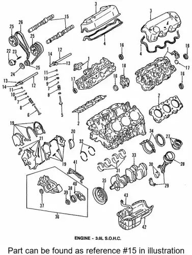 Распредвал MITSUBISHI MD166682
