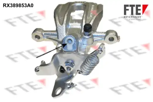 Суппорт тормозной FTE RX389853A0 задняя ось слева