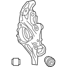KNUCKLE,RR SUSP(CODE BFT,BD5,ALR)(INCLS 5,6)(CODE BFT,BD5,ALR)(ACDelco #84196222) GMC