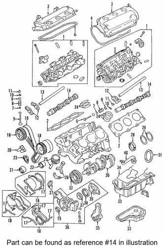 Распредвал MITSUBISHI MD321178