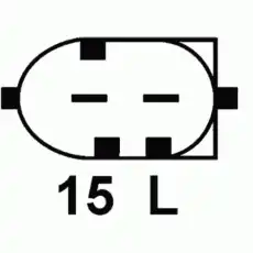 Генератор HC-PARTS CA 1632 IR