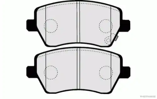Тормозные колодки дисковые HERTH+BUSS J3608025