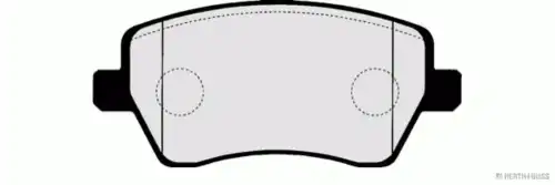 Тормозные колодки дисковые HERTH+BUSS J3601085