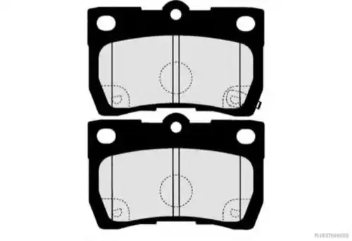 Тормозные колодки дисковые HERTH+BUSS J3612032