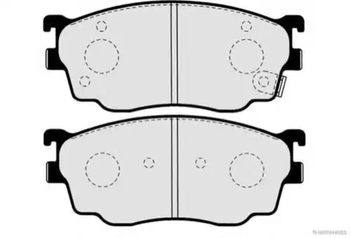 Тормозные колодки дисковые HERTH+BUSS J3603051