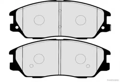 Тормозные колодки дисковые HERTH+BUSS J3600328