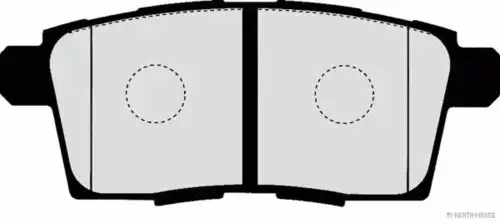 Тормозные колодки дисковые HERTH+BUSS J3613009