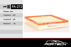 Фильтр воздушный FORTECH FA272