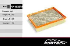 Фильтр воздушный FORTECH FA075M