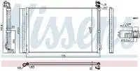 Радиатор кондиционера (конденсатор) NISSENS 941226