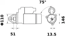 Стартер LETRIKA MS 768
