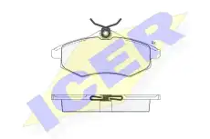 Тормозные колодки дисковые ICER 181450