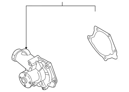 помпа Mits MD978552 MITSUBISHI