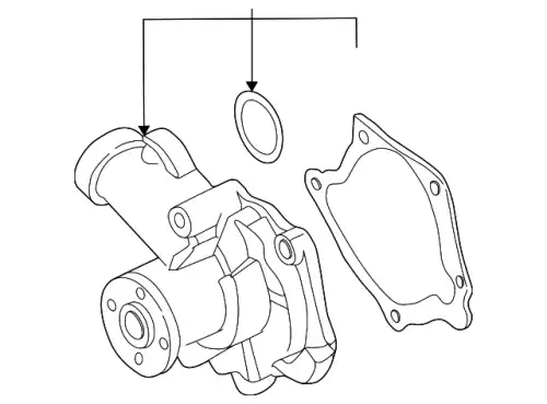 помпа Mits MD976464 MITSUBISHI