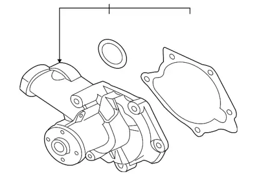 помпа Mits MD979313 MITSUBISHI
