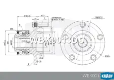 Ступица KRAUF WBK0013DU