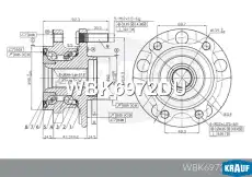 Ступица KRAUF WBK6972DU
