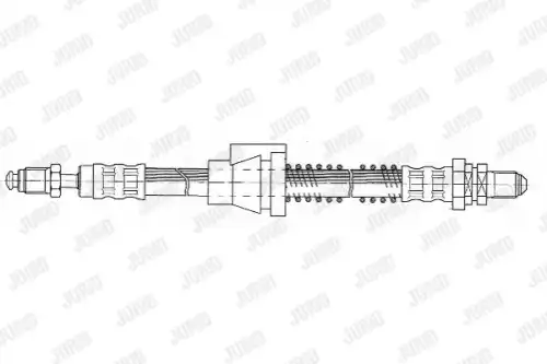 шланг тормозной перед. лев. Ford 172462 J JURID