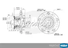 Ступица KRAUF WBK5475DU