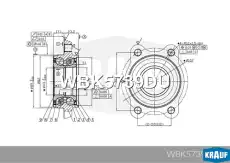Ступица KRAUF WBK5739DU