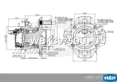 Ступица KRAUF WBK3975DU