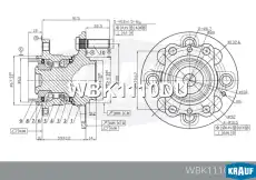 Ступица KRAUF WBK1110DU