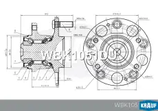 Ступица KRAUF WBK1051DU
