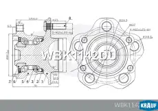 Ступица KRAUF WBK1142DU