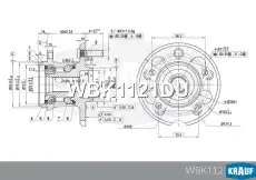 Ступица KRAUF WBK1121DU