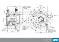 Ступица KRAUF WBK7466DU